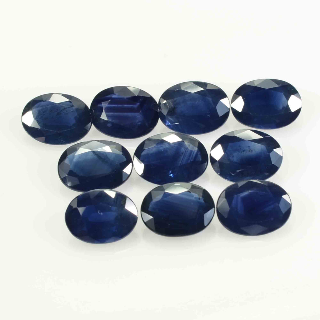 8x6 MM Natural Blue Sapphire Loose Gemstone Oval Cut