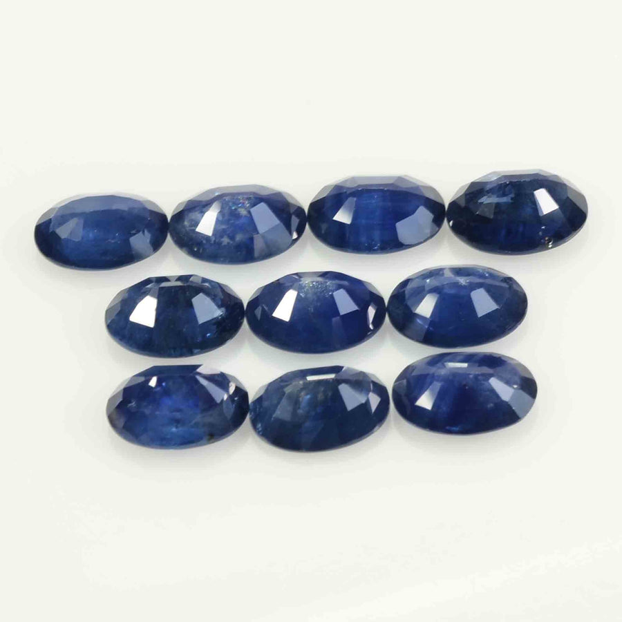 8x6 MM Natural Blue Sapphire Loose Gemstone Oval Cut