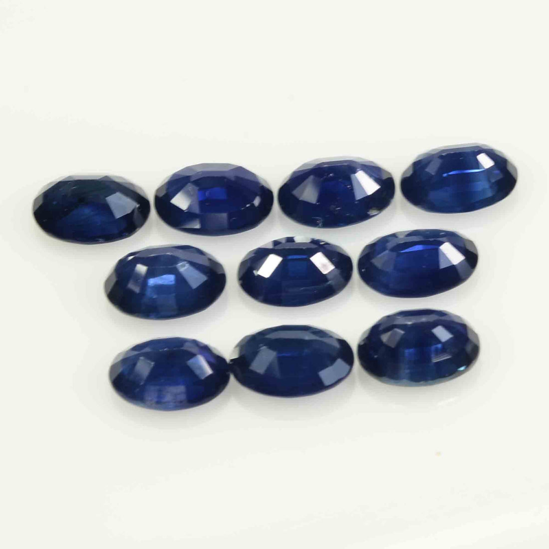 8x6 MM Natural Blue Sapphire Loose Gemstone Oval Cut