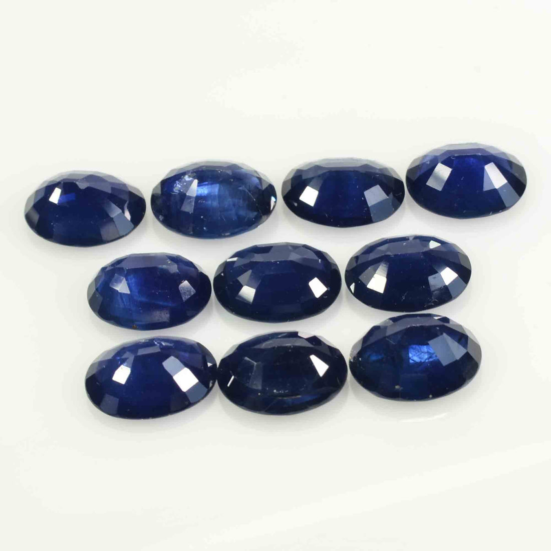 10x8 MM Natural Blue Sapphire Loose Gemstone Oval Cut