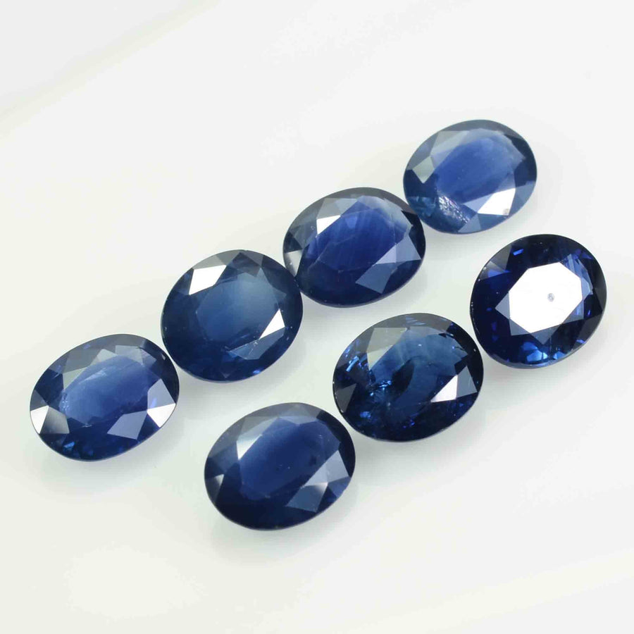 10x8 MM Natural Blue Sapphire Loose Gemstone Oval Cut