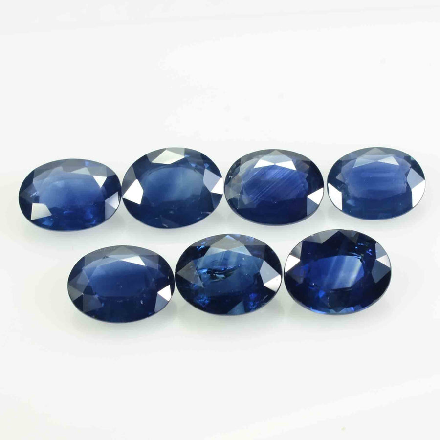 10x8 MM Natural Blue Sapphire Loose Gemstone Oval Cut