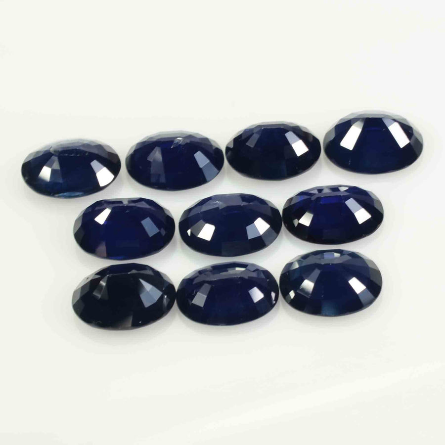 10x8 MM Natural Blue Sapphire Loose Gemstone Oval Cut