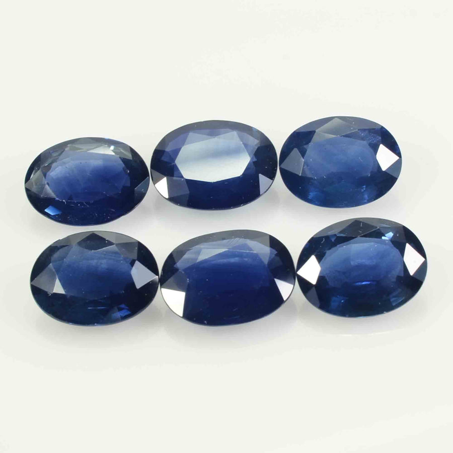 10x8 MM Natural Blue Sapphire Loose Gemstone Oval Cut