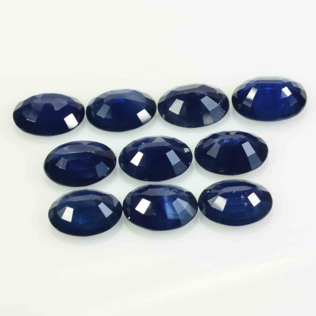 10x8 MM Natural Blue Sapphire Loose Gemstone Oval Cut