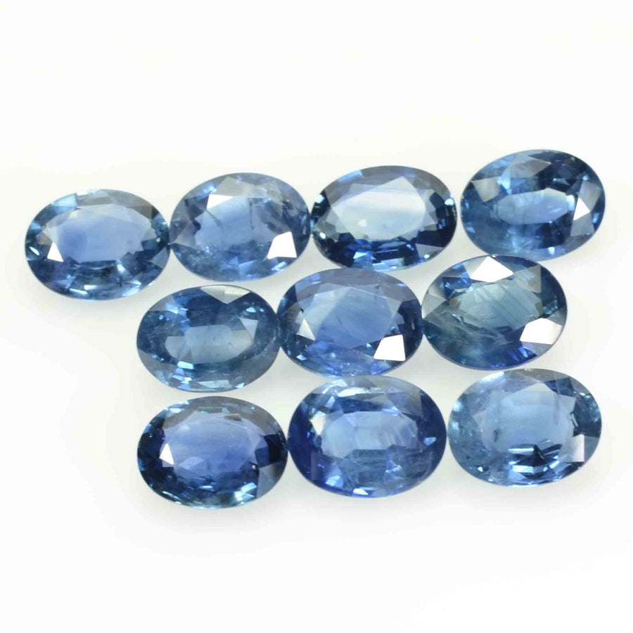 9x7 MM Natural Blue Sapphire Loose Gemstone Oval Cut