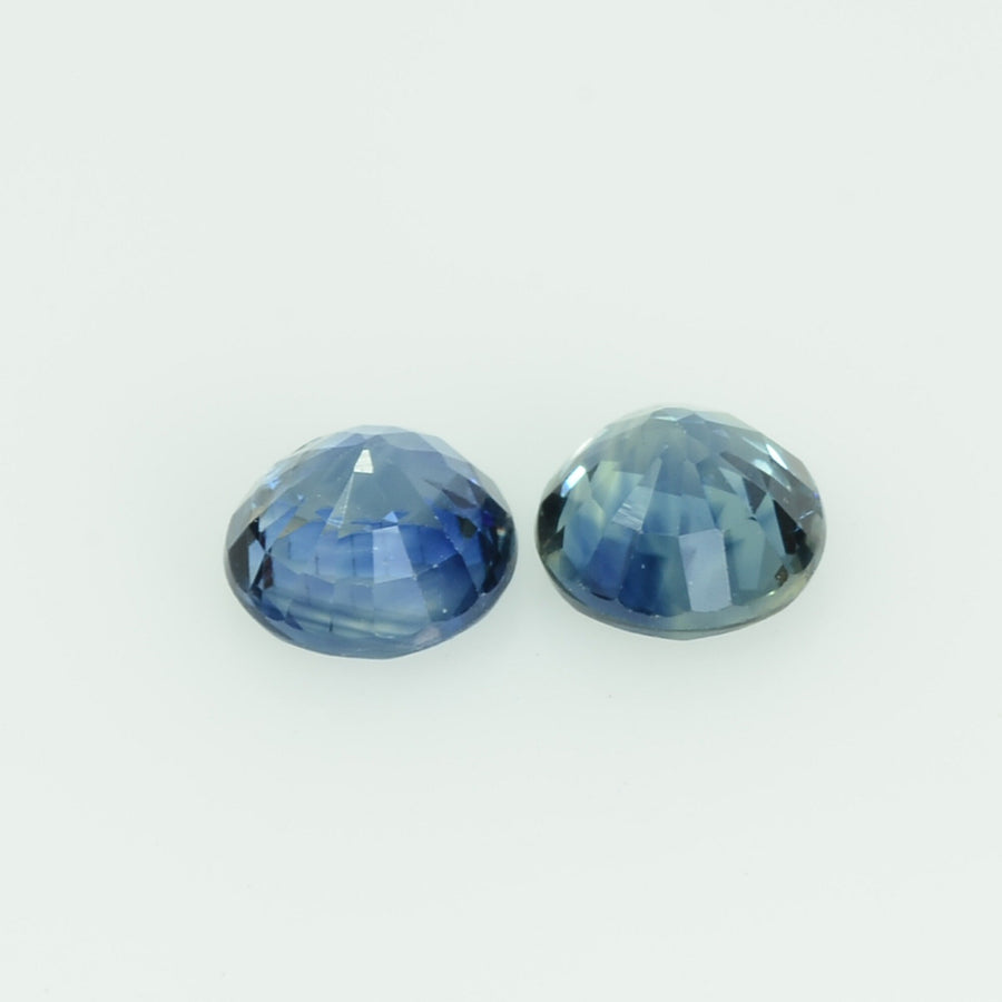 4.5 mm Natural Blue Sapphire Loose Gemstone Round Cut