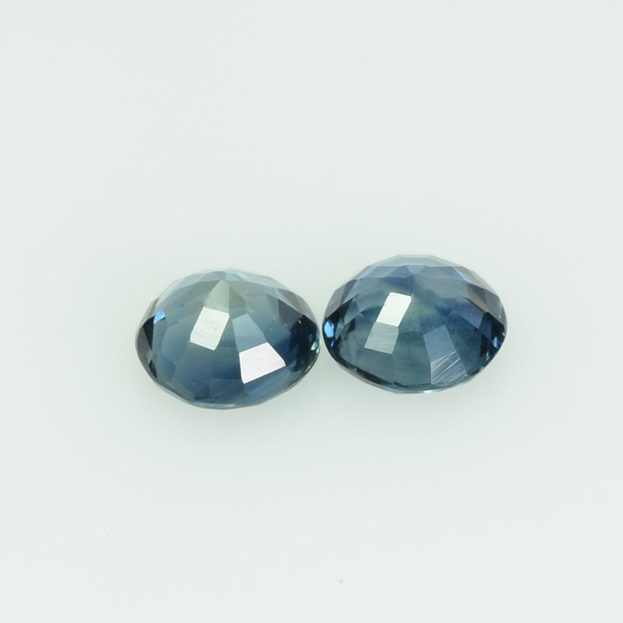 4.5 mm Natural Blue Sapphire Loose Gemstone Round Cut