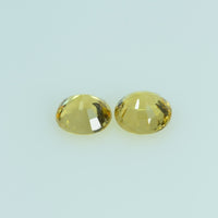 3.9 mm Natural Yellow Sapphire Loose Gemstone Round Cut