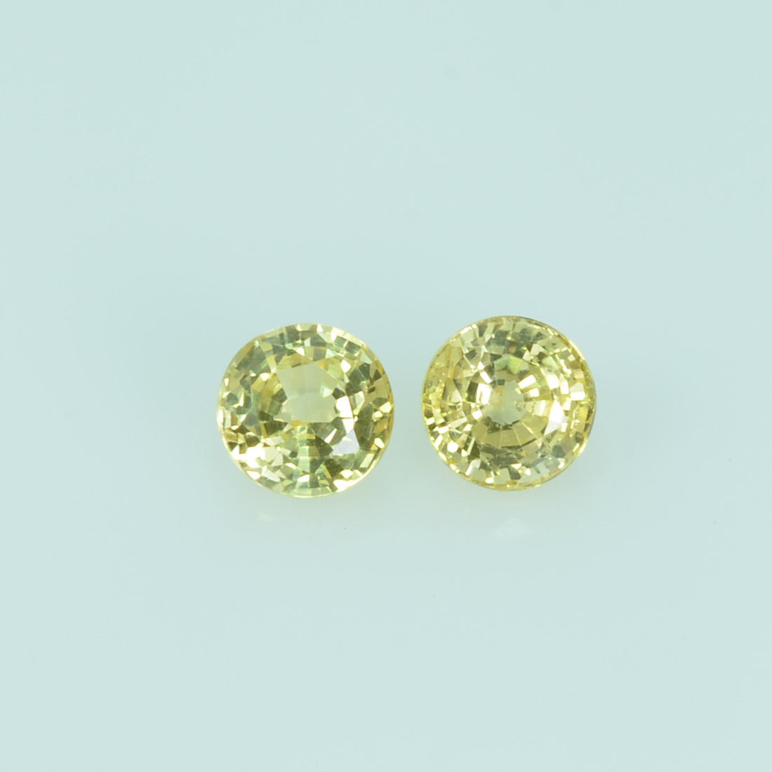 3.5 mm Natural Yellow Sapphire Loose Gemstone Round Cut - Thai Gems Export Ltd.