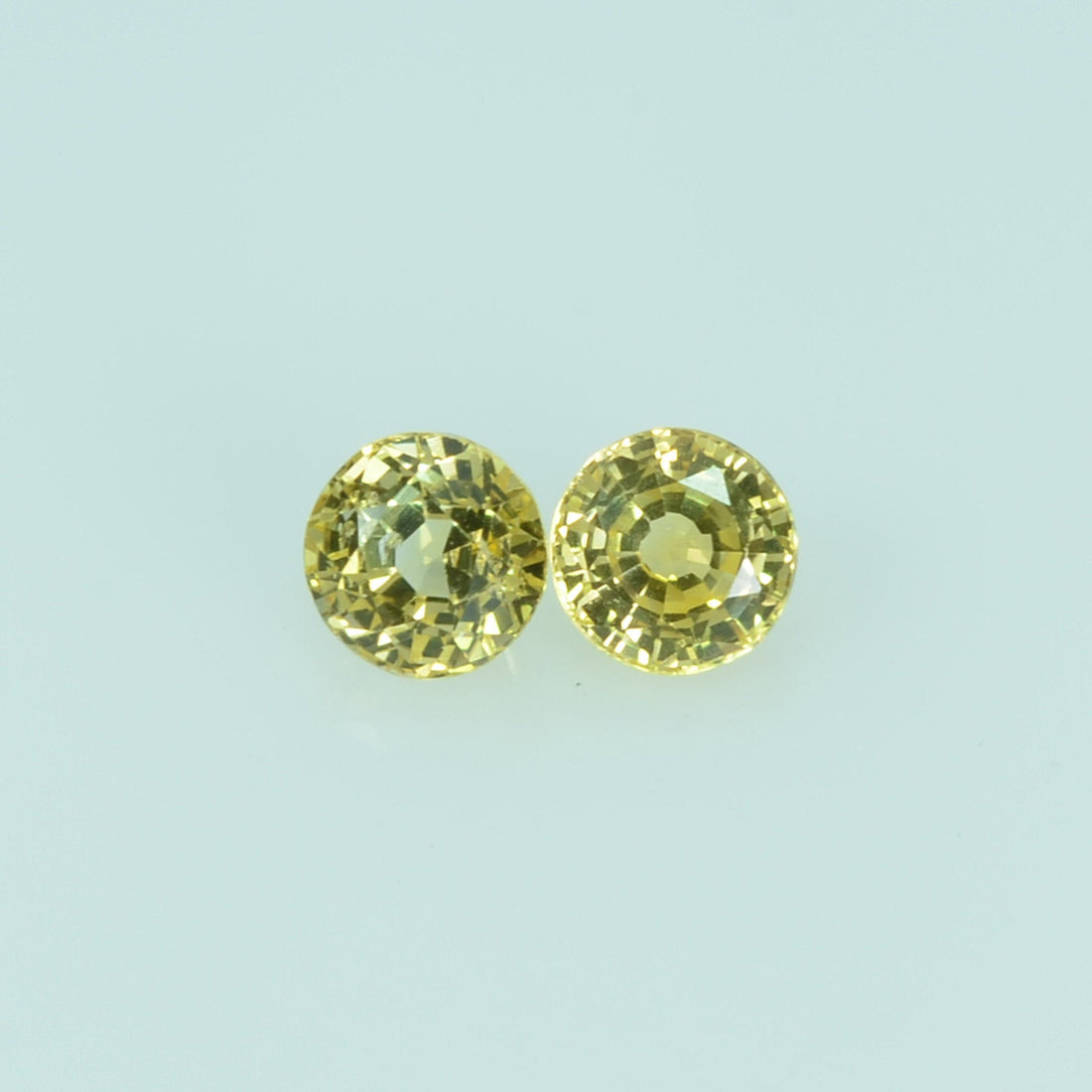 3.5 mm Natural Yellow Sapphire Loose Gemstone Round Cut - Thai Gems Export Ltd.