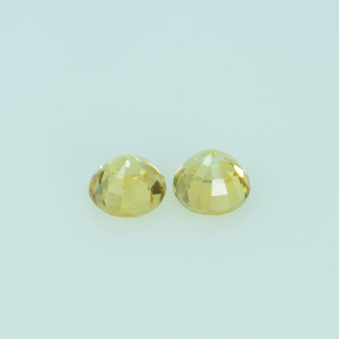 3.5 mm Natural Yellow Sapphire Loose Gemstone Round Cut - Thai Gems Export Ltd.