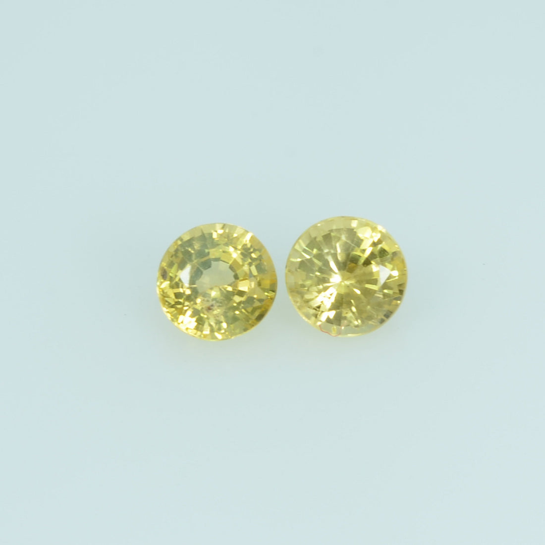 3.5 mm Natural Yellow Sapphire Loose Gemstone Round Cut - Thai Gems Export Ltd.