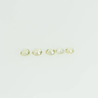 1.4-1.7 mm lot Natural Yellow Sapphire Loose Gemstone Round Cut