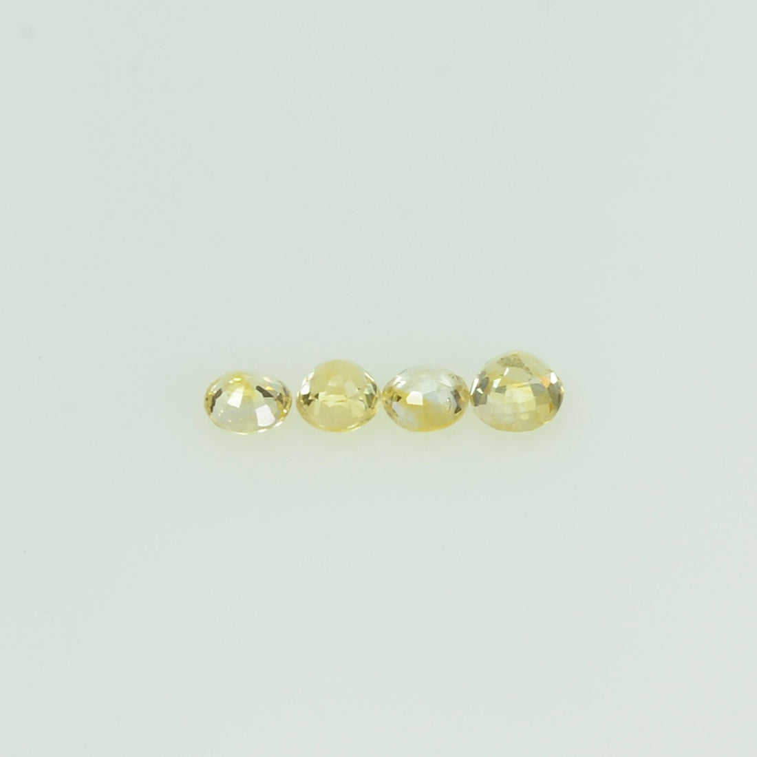 2.0 mm Natural Yellow Sapphire Loose Gemstone Round Cut