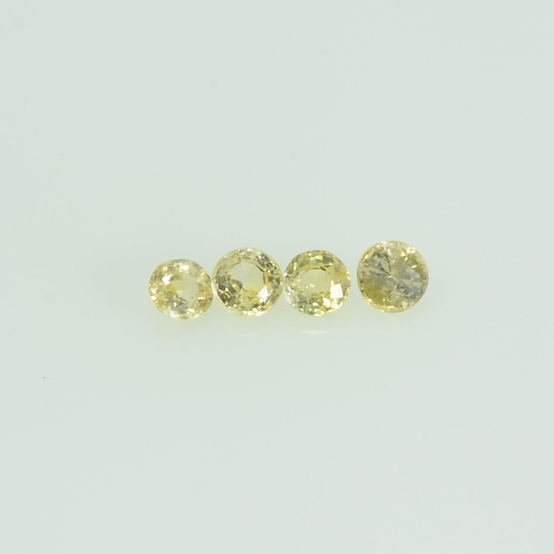 2.0 mm Natural Yellow Sapphire Loose Gemstone Round Cut