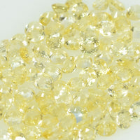 2.5 mm Natural Yellow Sapphire Loose Gemstone Round Cut