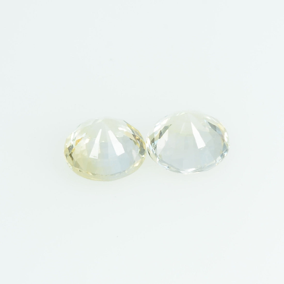 3.8 mm Natural Yellow Sapphire Loose Gemstone Round Cut