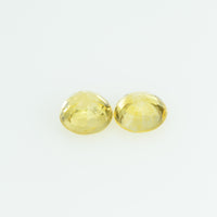 3.5 mm Natural Yellow Sapphire Loose Gemstone Round Cut