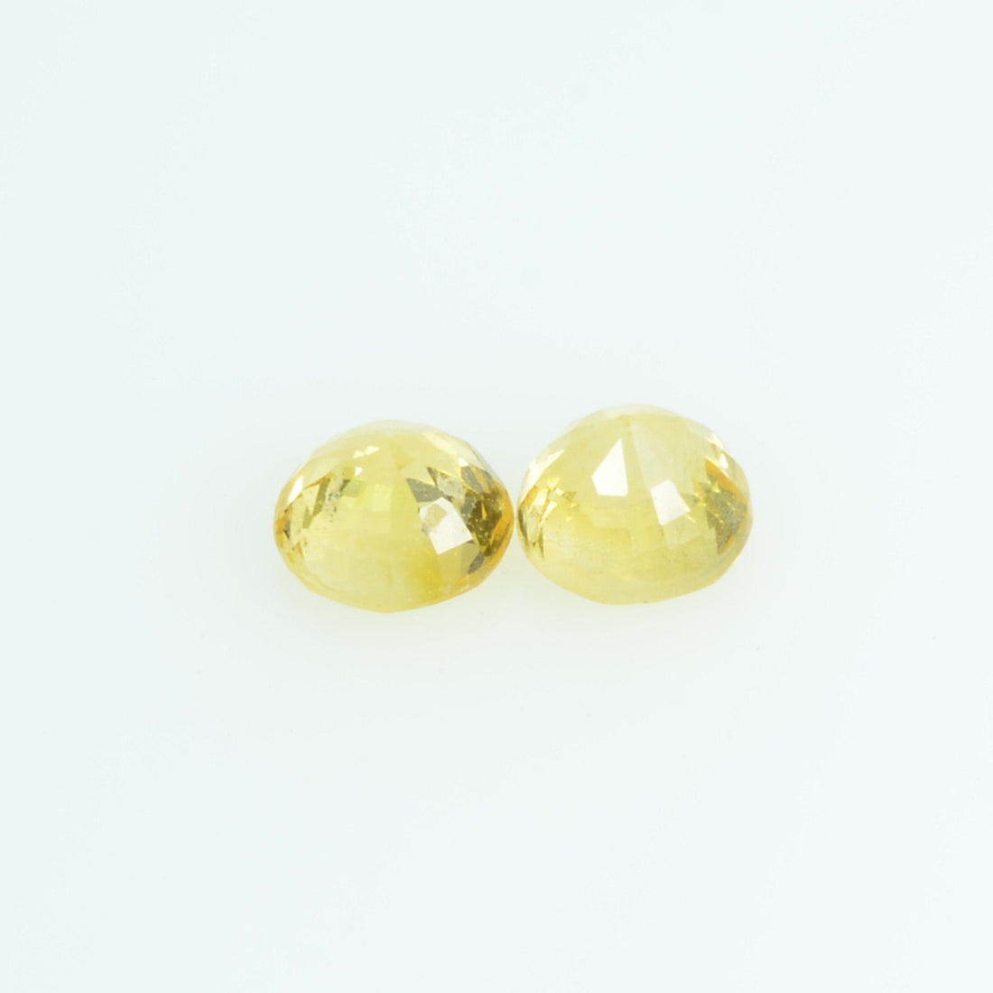 3.5 mm Natural Yellow Sapphire Loose Gemstone Round Cut