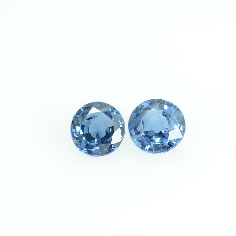 3 mm Natural Blue Sapphire Loose Gemstone Round Cut