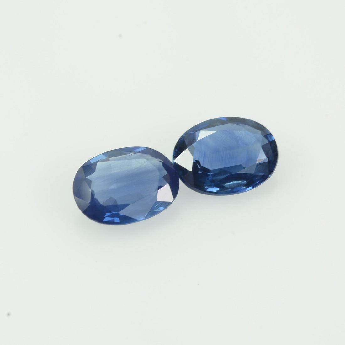 1.22 Cts Natural Blue Sapphire Loose Pair Gemstone Oval Cut