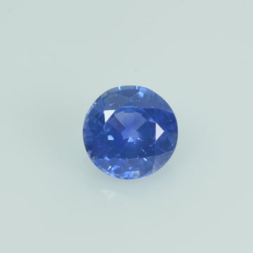 0.79 Cts Natural Blue Sapphire Loose Gemstone Round Cut