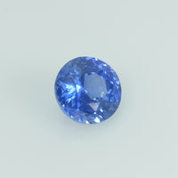 0.87 Cts Natural Blue Sapphire Loose Gemstone Round Cut