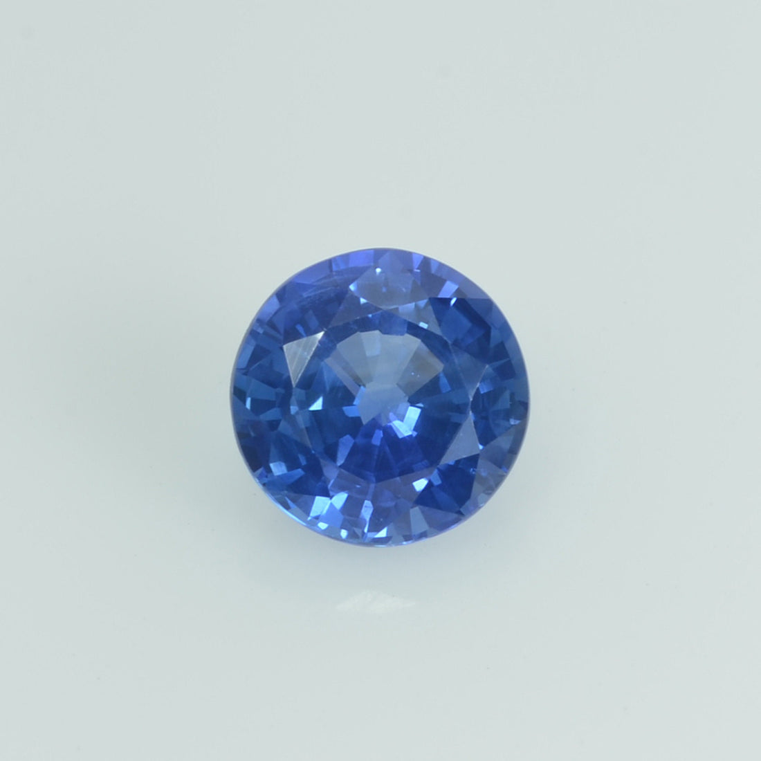 0.88 Cts Natural Blue Sapphire Loose Gemstone Round Cut