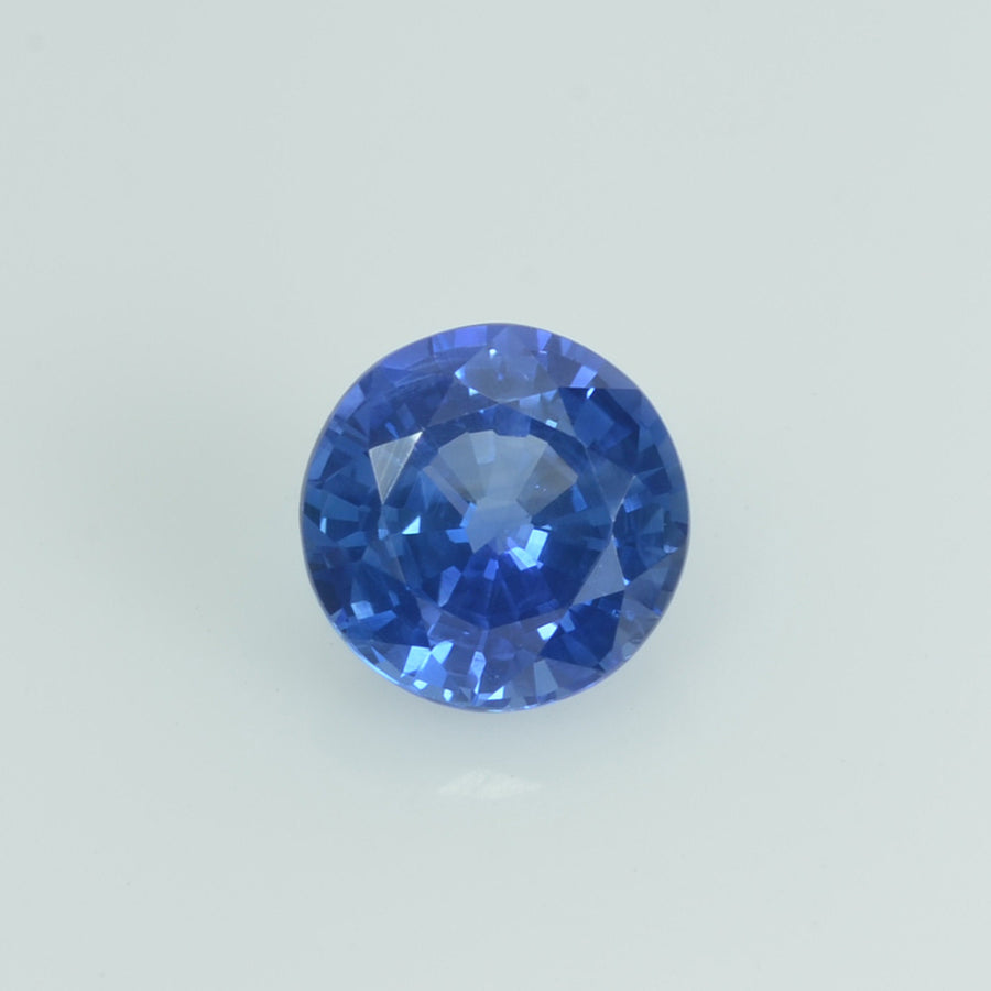 0.88 Cts Natural Blue Sapphire Loose Gemstone Round Cut