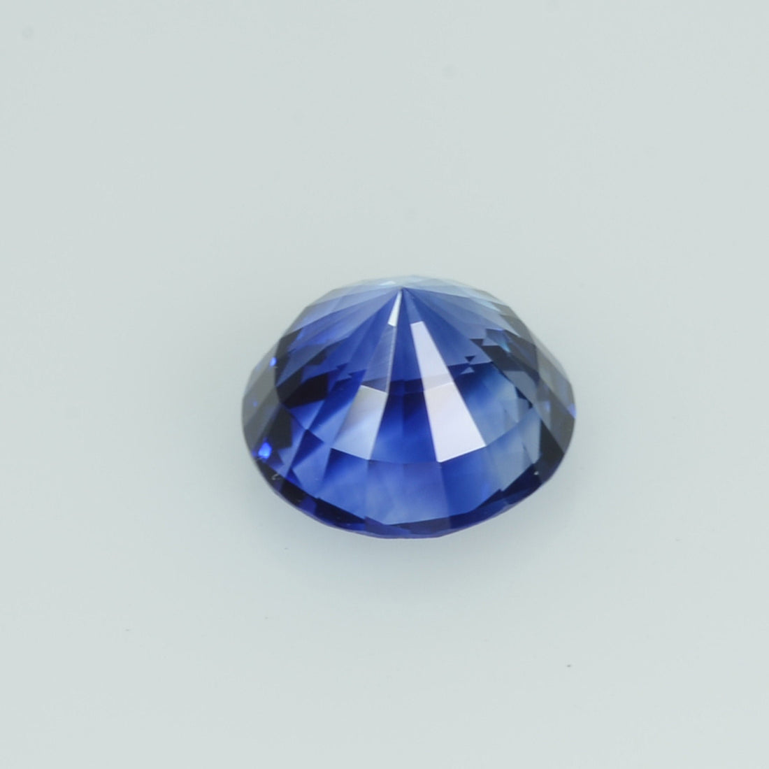 1.28 Cts Natural Blue Sapphire Loose Gemstone Round Cut