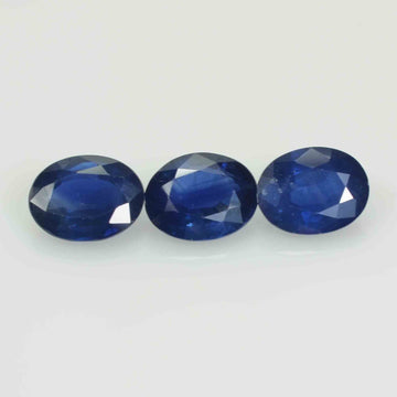 9x7 MM Natural Blue Sapphire Loose Gemstone Oval Cut