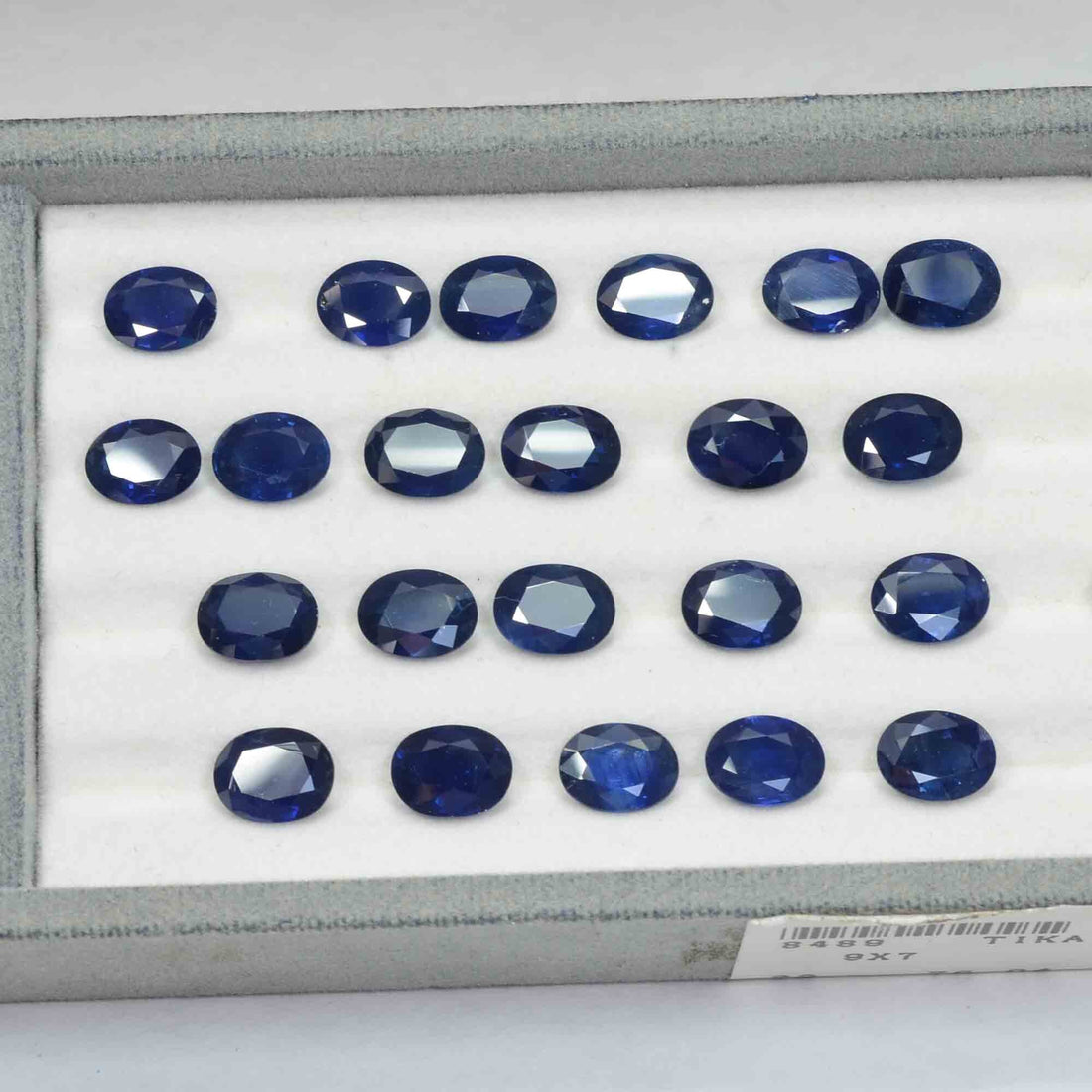 9x7 MM Natural Blue Sapphire Loose Gemstone Oval Cut