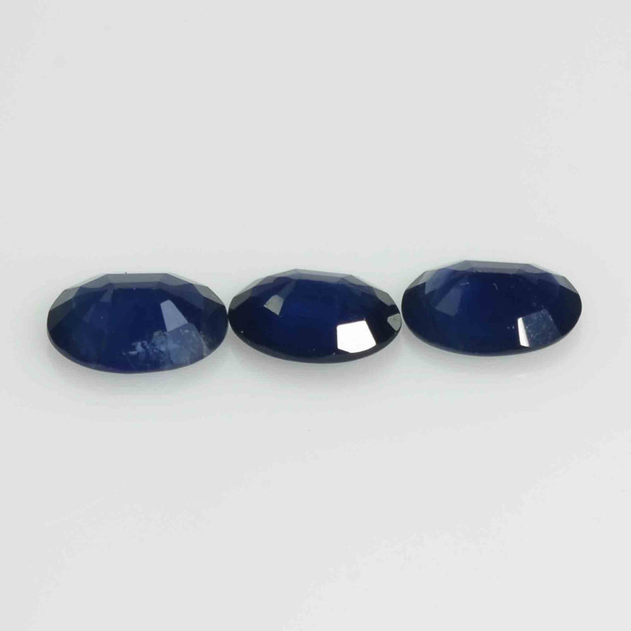 7x5 MM Natural Blue Sapphire Loose Gemstone Oval Cut