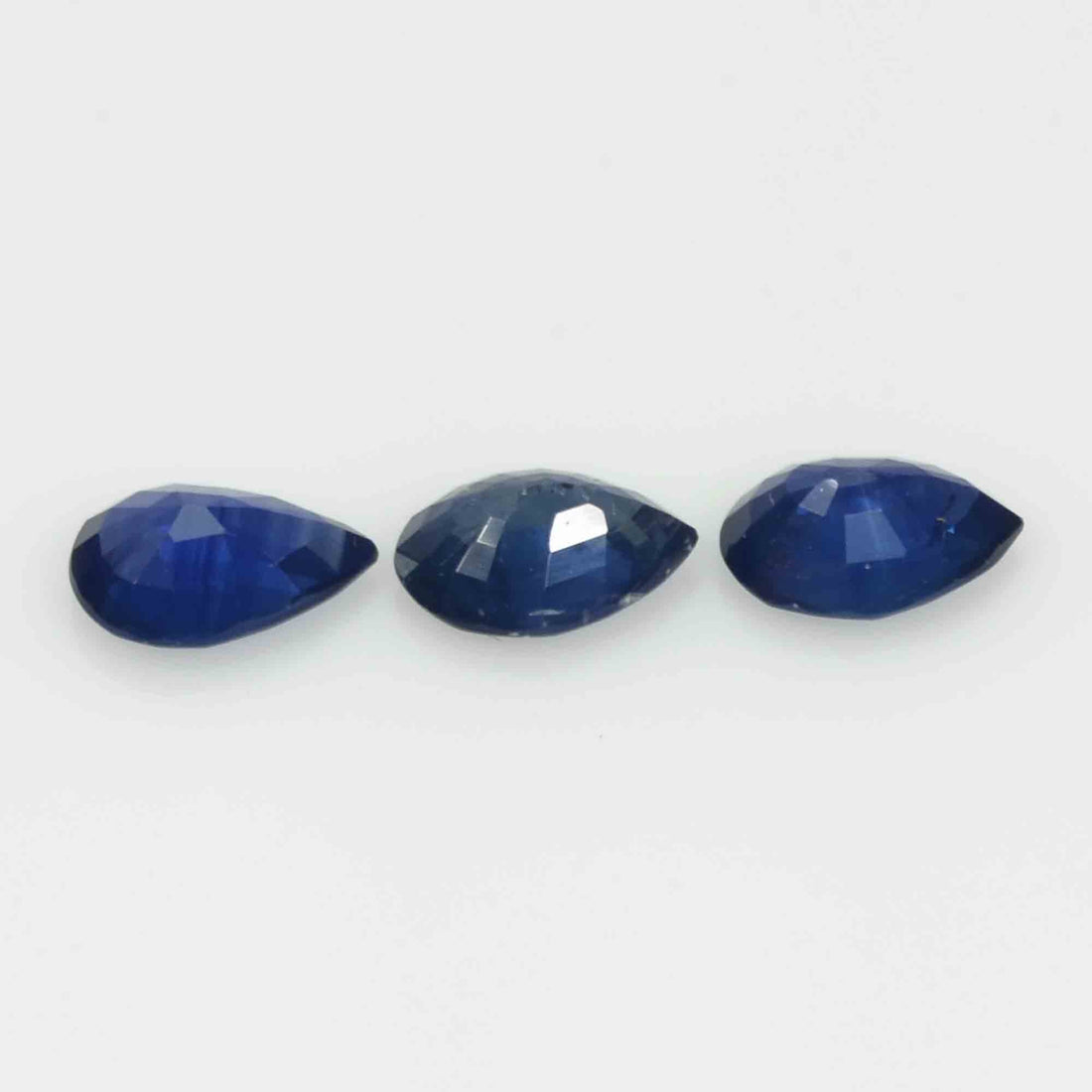 7x5 MM Natural Blue Sapphire Loose Gemstone Pear Cut