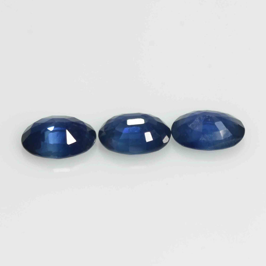 7x5 MM Natural Blue Sapphire Loose Gemstone Oval Cut