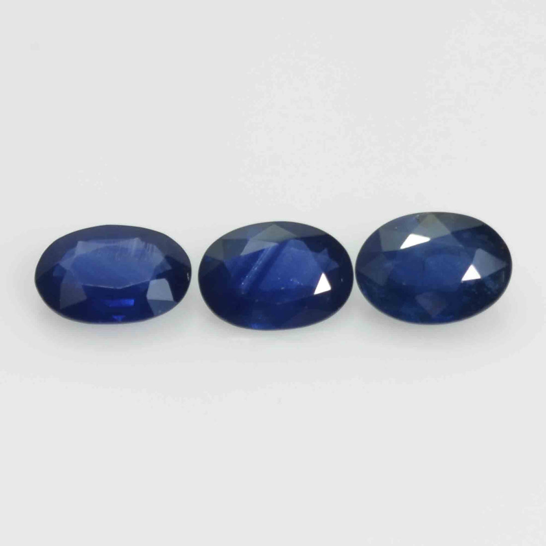 7x5 MM Natural Blue Sapphire Loose Gemstone Oval Cut