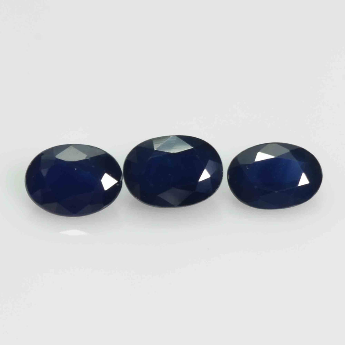 7x5 MM Natural Blue Sapphire Loose Gemstone Oval Cut