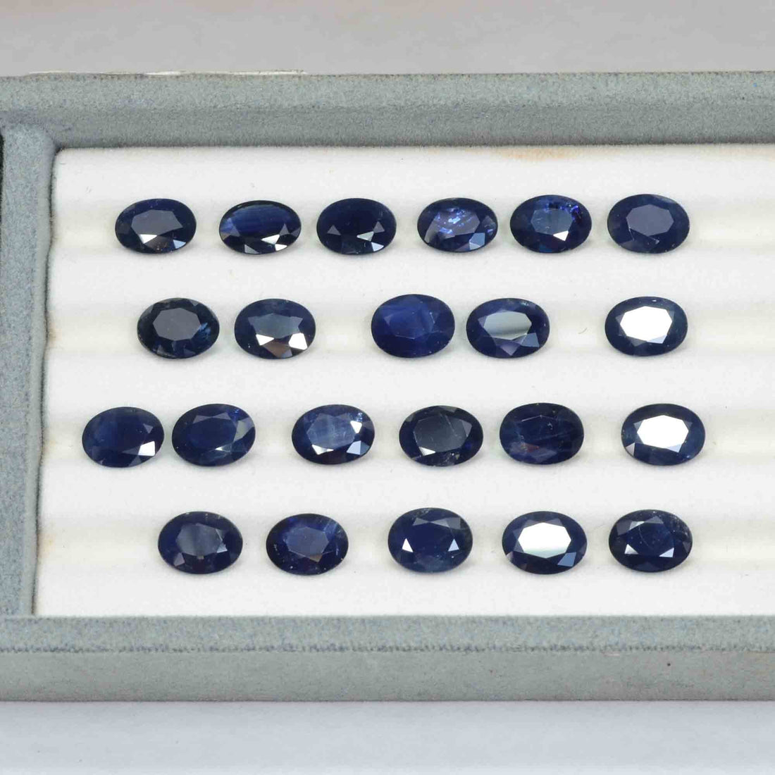 9x7 MM Natural Blue Sapphire Loose Gemstone Oval Cut