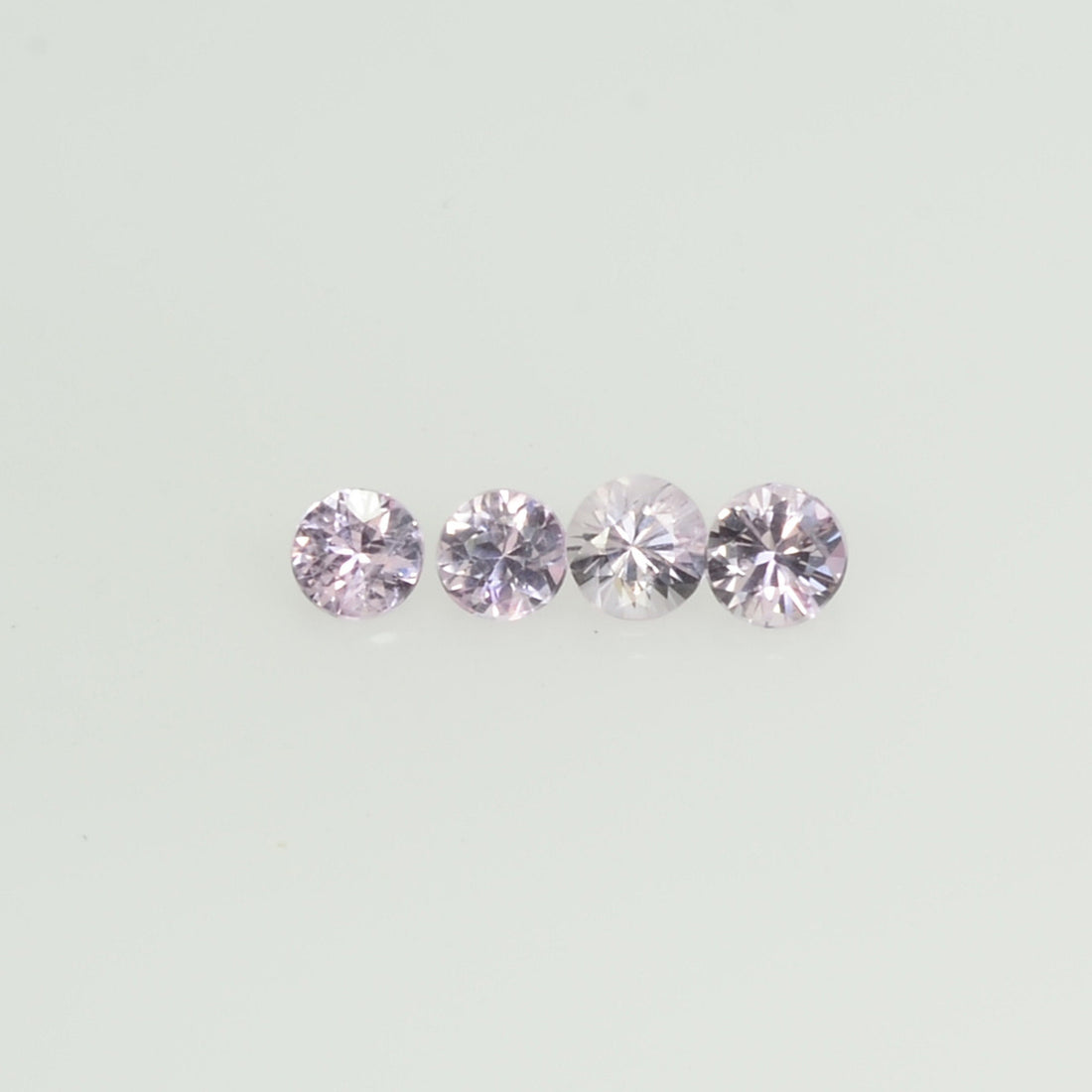 2.5 mm Natural Pink Sapphire Loose Gemstone Round Diamond Cut VS Quality Color