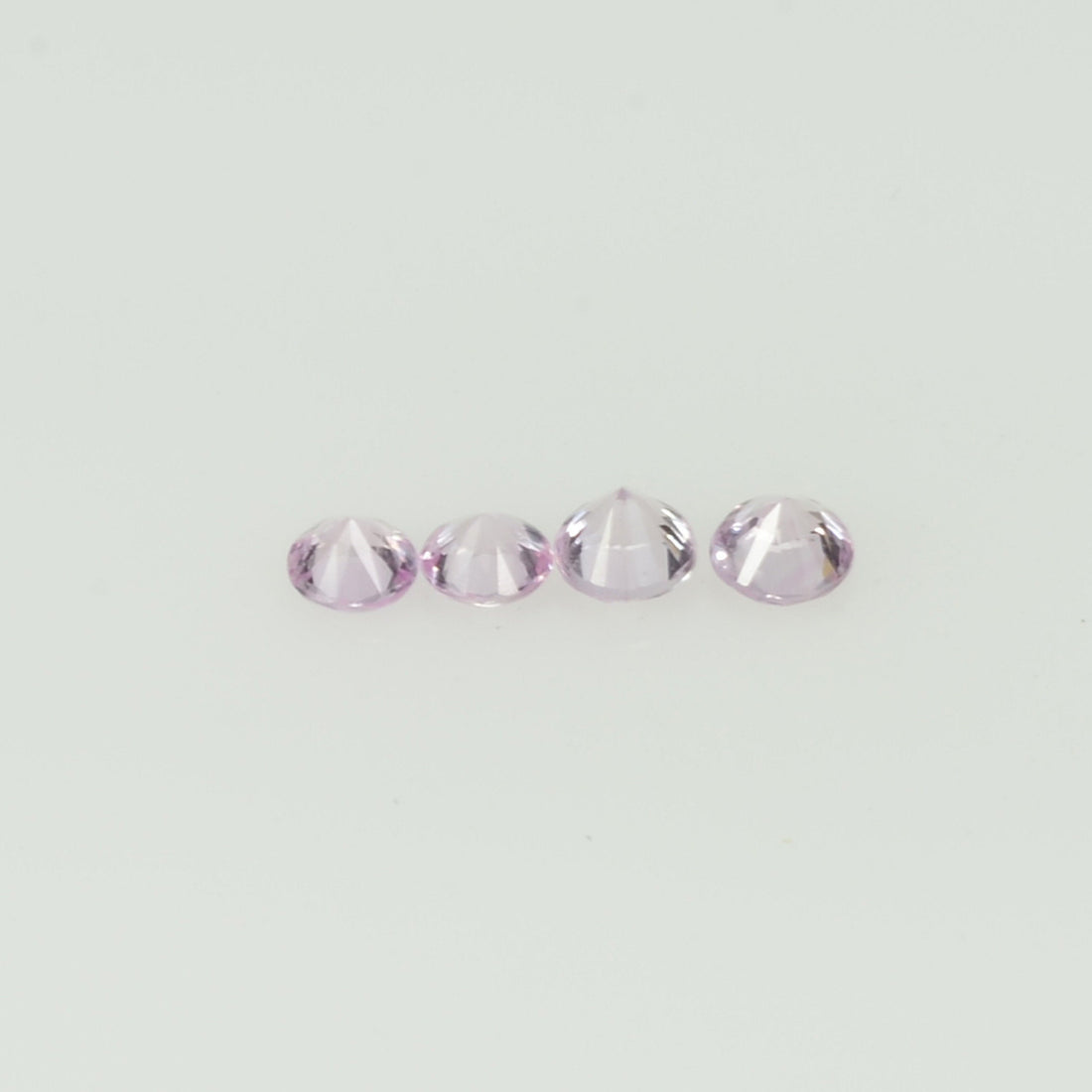 2.5 mm Natural Pink Sapphire Loose Gemstone Round Diamond Cut VS Quality Color