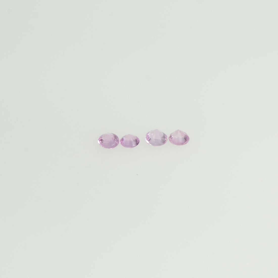 1.8-4 mm Natural Pink Sapphire Loose Gemstone Round Diamond Cut Pk Quality Color