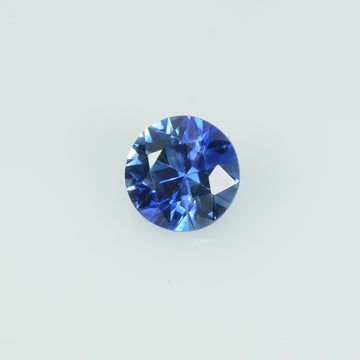 0.43 Cts Natural Blue Sapphire Loose Gemstone Round Cut