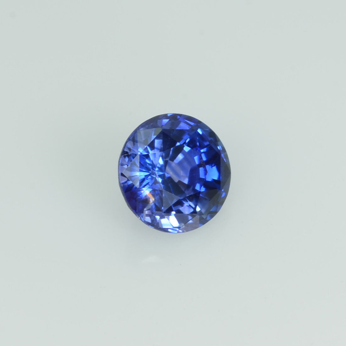 0.64 Cts Natural Blue Sapphire Loose Gemstone Round Cut