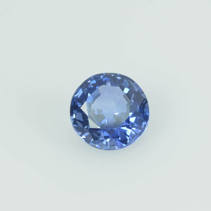 0.74 Cts Natural Blue Sapphire Loose Gemstone Round Cut