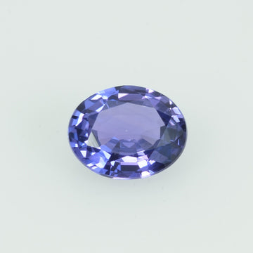 0.40 Cts Natural Lavender Sapphire Loose Gemstone Oval Cut