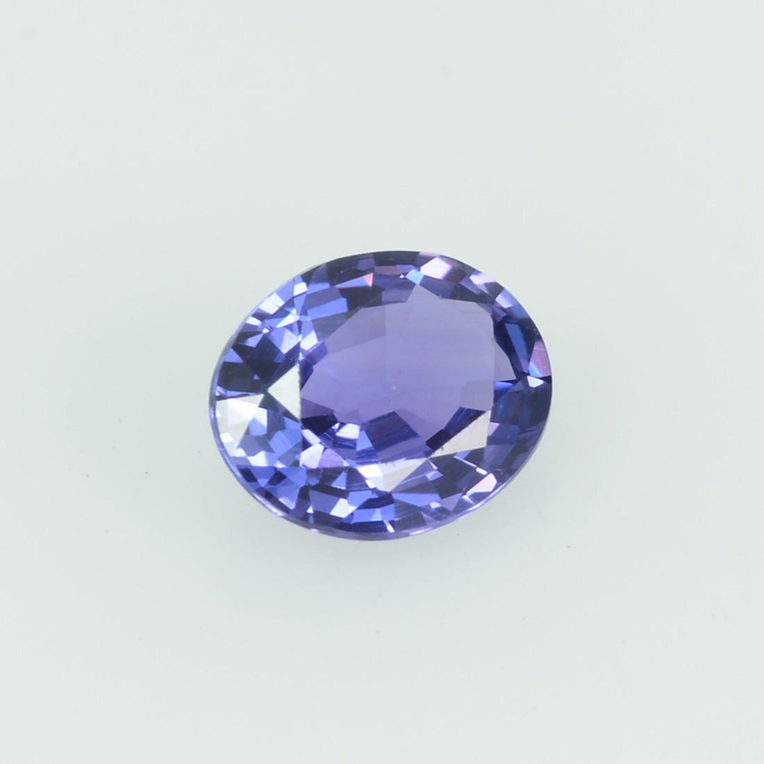 0.40 Cts Natural Lavender Sapphire Loose Gemstone Oval Cut
