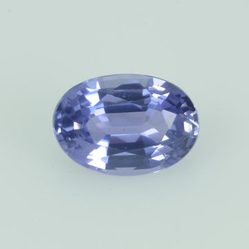 0.67 Cts Natural Lavender Sapphire Loose Gemstone Oval Cut