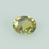 0.46 Cts Natural Yellow Sapphire Loose Gemstone Oval Cut