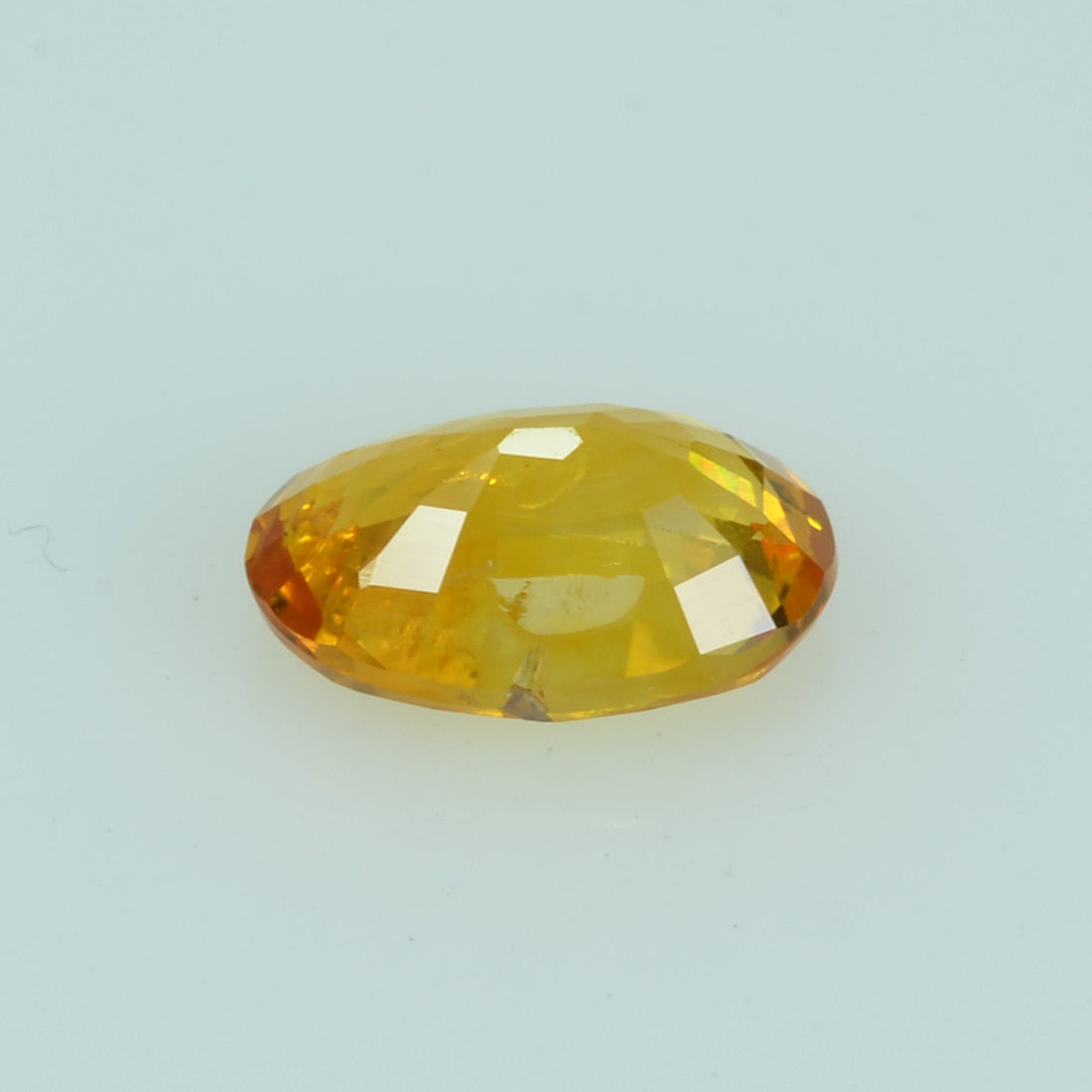 0.53 Cts Natural Yellow Sapphire Loose Gemstone Oval Cut